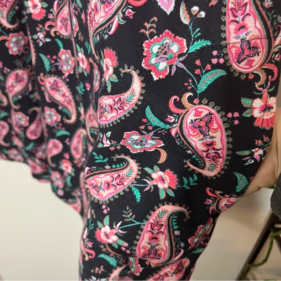 Lands End Long Sleeve V-Neck Tunic w Pockets size Large - Picture 8 of 12